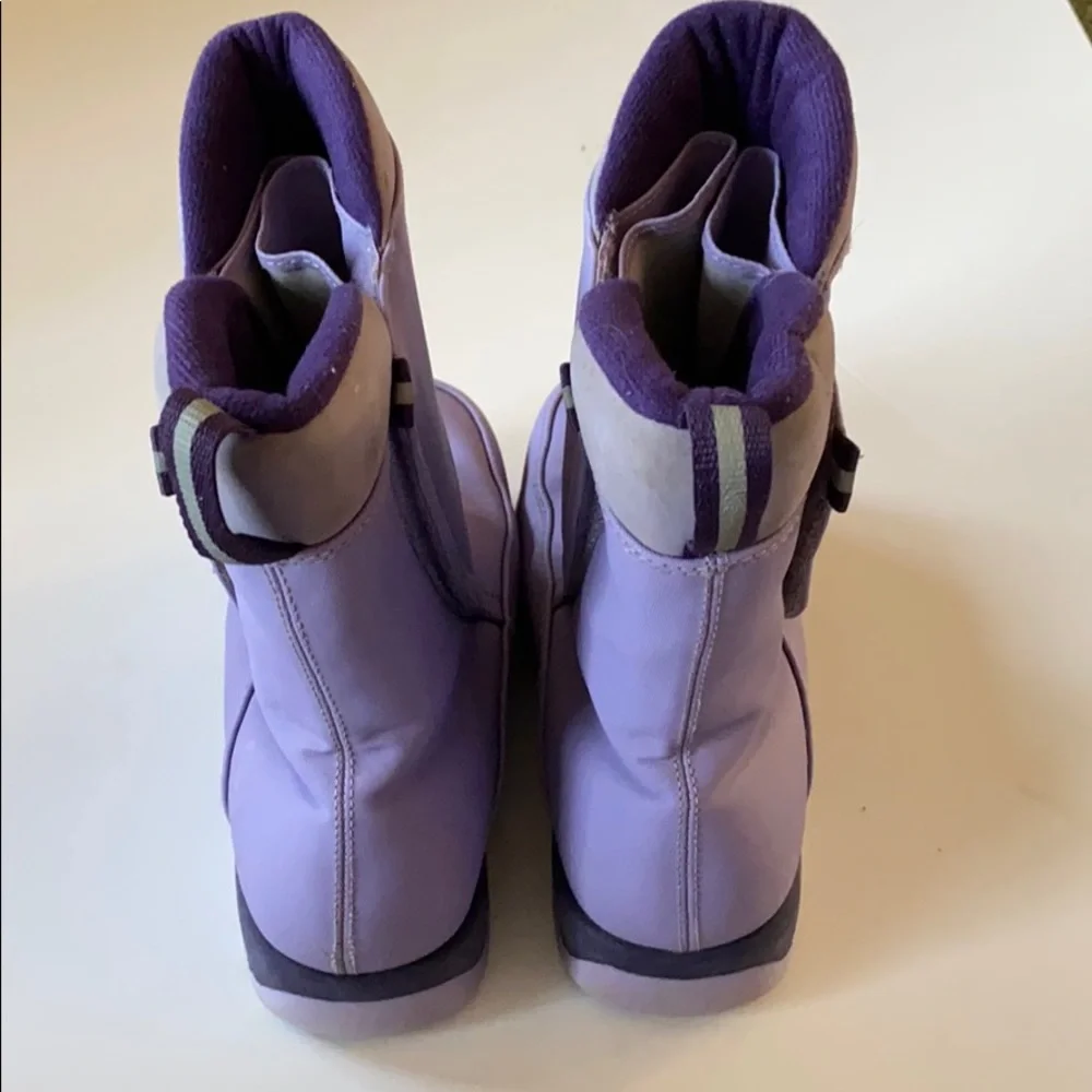 Lands End purple fleece